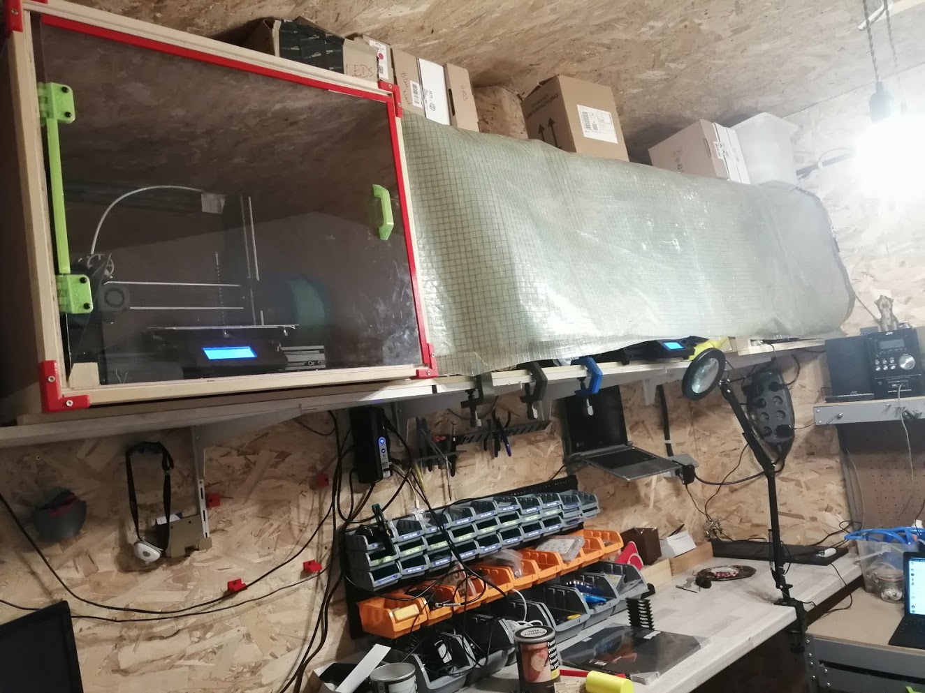 Imprimante 3D dans l'atelier PSL3D